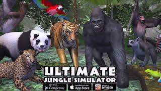 Download Lagu Tiger VS Lion, Leopard, Elephant, Hippo, Panda, Gorilla, Chimp, Ultimate Jungle Simulator Part 2 Thumbnail