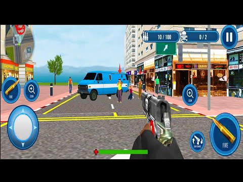US Police Prado Cop Duty Games - Android GamePlay - Shooting Games Android 1