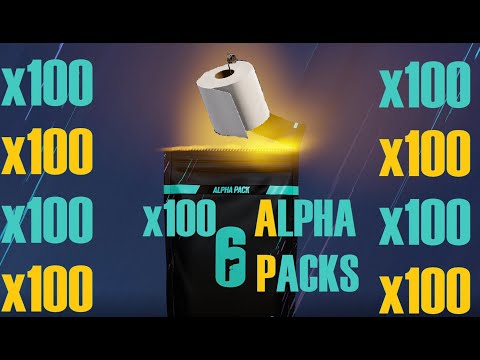 R6S OPENING: 100 ALPHA PACKS | HIGH CALIBER Y6S4