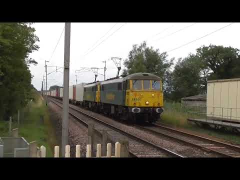 86607/86608 4s50 Crewe - Coatbridge liner, 12th August 2019