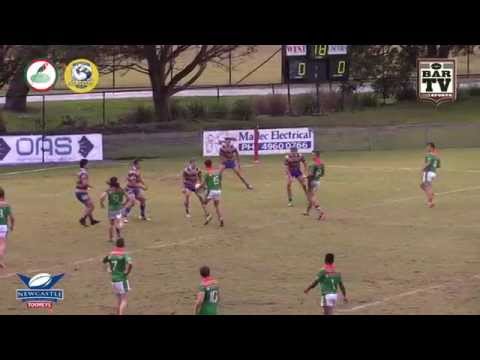 2015 Real NRL Round 10 U19's Highlights - Western Suburbs v Lakes United