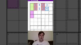 The Killer Sudoku Trick Computers Don't Know! #sudoku #shorts