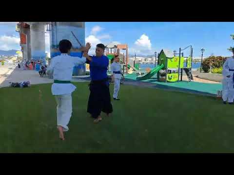 Modern Proctical Aikido lapu2x first outdoor training..