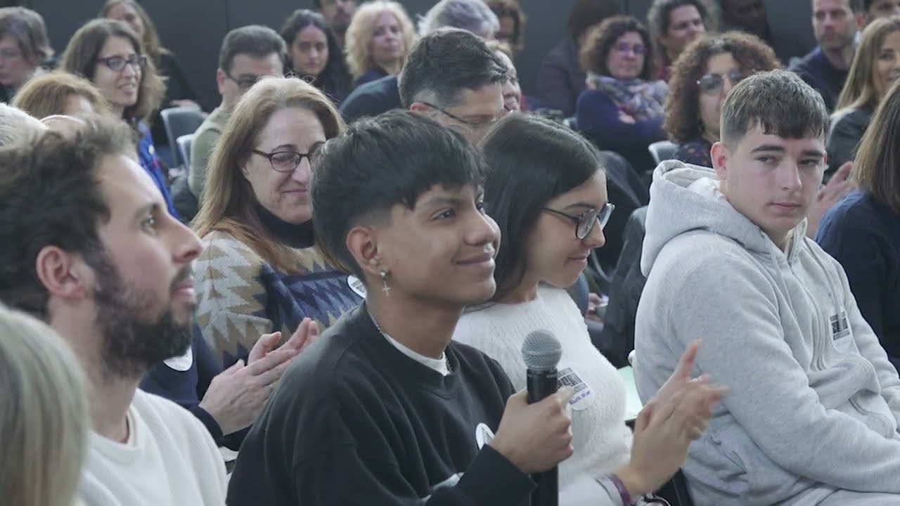 Agustí Rubio, responsable del CEB- Barcelona, en el debat Mirades que sumen