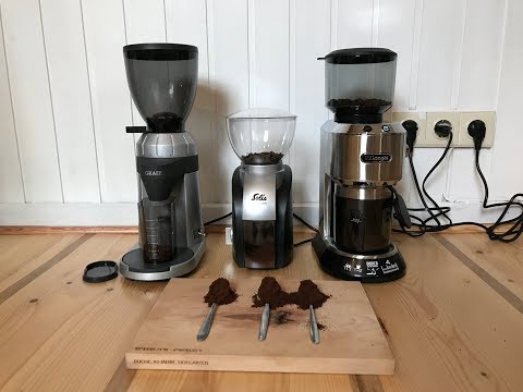 Test welche Kaffeemühle mahlt am feinsten? Graef CM 800, Delonghi Dedica oder Solis Scala?