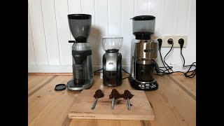 Test welche Kaffeemühle mahlt am feinsten? Graef CM 800, Delonghi Dedica oder Solis Scala?