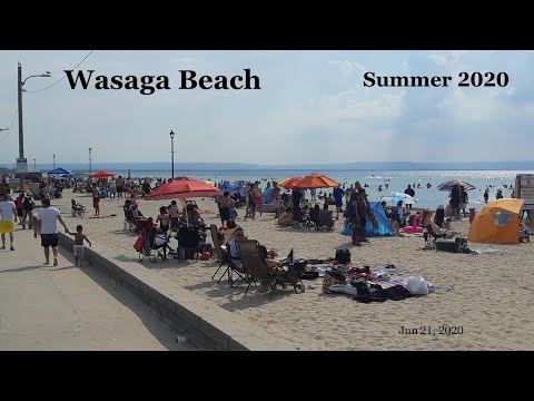 Wasaga Beach – 33 ºC – Summer 2020 arrived – Jun 21, 2020