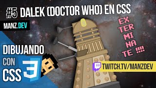 Dalek (Doctor Who) con CSS