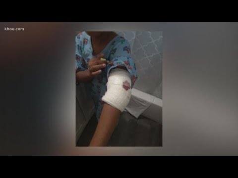 Dad speaks out after son injured in shooting at tire shop