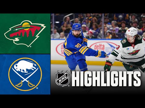 Wild vs. Sabres | NHL Highlights | January 17, 2026