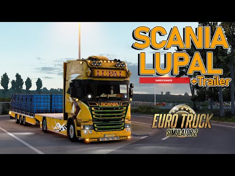 [ETS2] Scania R730 Lupal Edition + Trailer v1.6 [1.46]