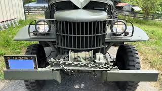 1941 Dodge Command Car WC24/25 Front Hazard Lights