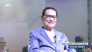 Sessão especial destaca legado do líder espírita Divaldo Franco