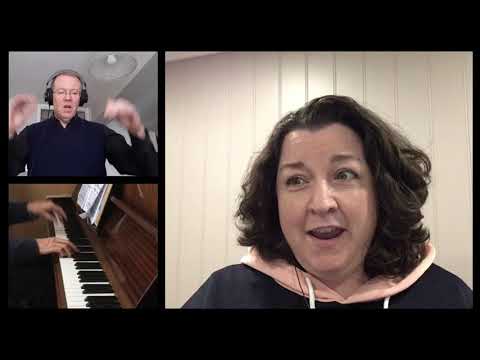 Alto rehearsal for Haydn Harmoniemesse (Gloria)