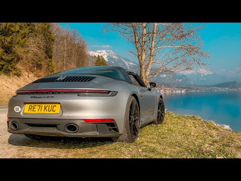 Porsche 911 Targa GTS (992) Review - London To Switzerland Roadtrip! 🇨🇭