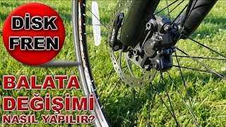 Bisiklet Disk Fren Balata Değişimi Nasıl Yapılır