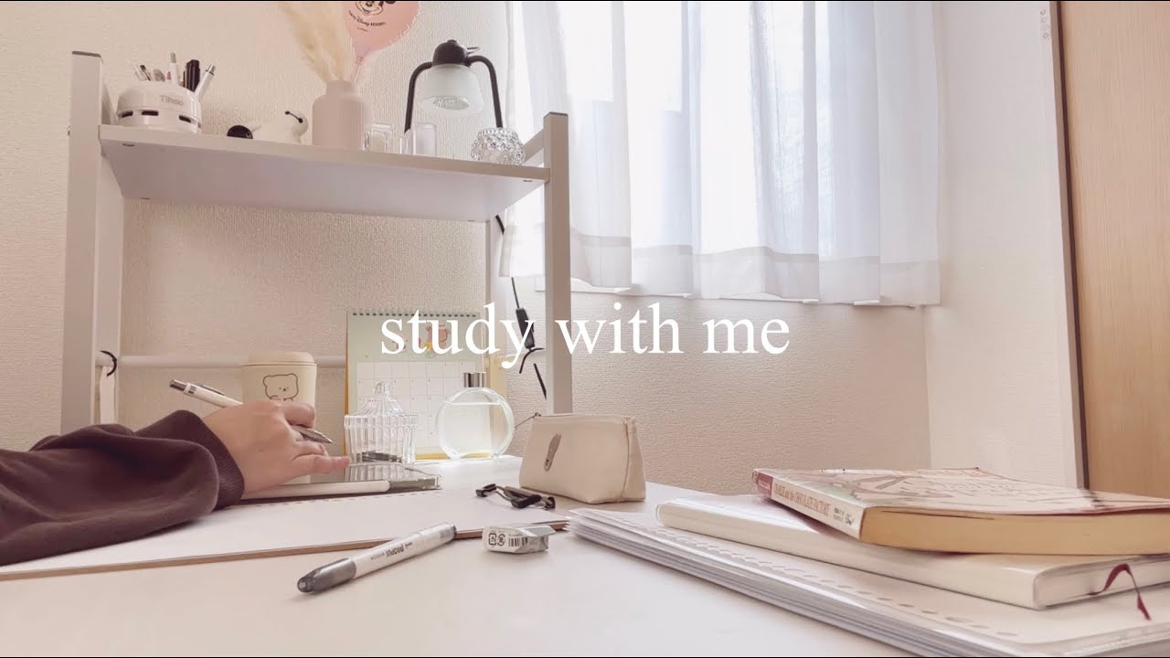 study with me┆1hour┆no music┆作業動画┆9.27