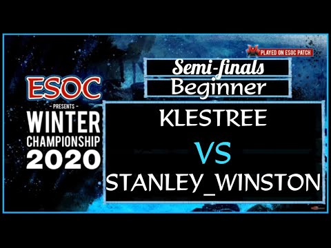 [AoE3] Klestree vs Stanley_Winston — Beginner Division SEMI-FINALS! — ESOC Winter Championship 2020