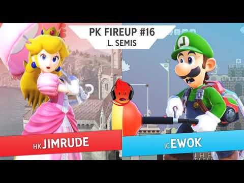 Jimrude (Peach) vs Ewok (Luigi) - PK Fireup #14 Losers Semi Finals
