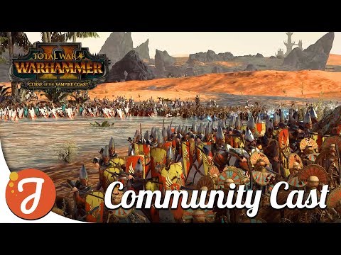 HUGELY OUTNUMBERED feat zachbsain | High Elves Vs Tomb Kings | Total War Warhammer II