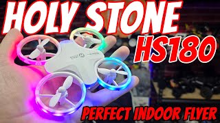 Is this Drone the BEST INDOOR FLYER for Your MONEY?? | Holy Stone HS180 RGB LED Drone