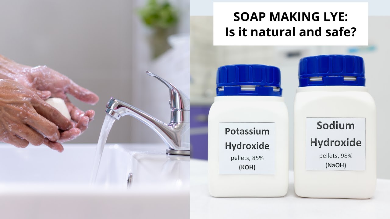 Is Lye safe in shampoo?