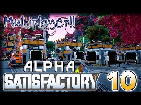 Polishing Production – Satisfactory Multiplayer Alpha Gameplay – [Stream VOD] Part 10