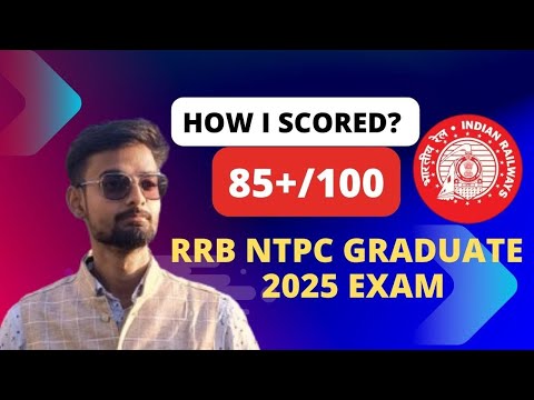 How I scored 85/100 🔥 in RRB NTPC PRE GRADUATE EXAM 2025🎯|| ZONE- PRAYAGRAJ✅|| #rrbntpc #rrb #ntpc 