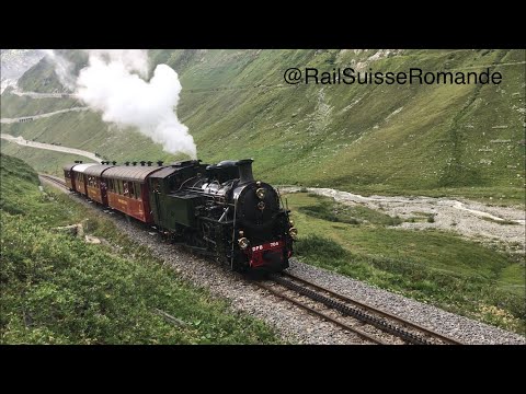 Dampfbahn Furka Bergstrecke 31.08.19