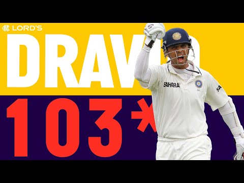 The Wall Gets on the Board! Rahul Dravid's 103* | England v India 2011 | Lord's