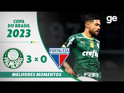 Gols e lances de Palmeiras x Fortaleza