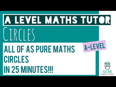 All of Circles in 25 Minutes! | Chapter 6 | A-Level Pure Maths Revision