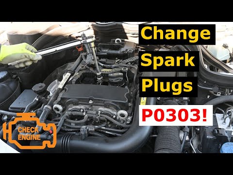 How to Change Spark Plugs: Mercedes C250 W204 P0303 Engine Code