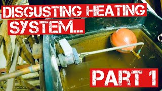 HEATING SYSTEM SLUDGE REMOVAL PART 1 | Flushing & Chemical Cleaning
