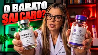 Tirzepatida Manipulada ou do Paraguai: Qual é Mais Barata?(E SEGURA)
