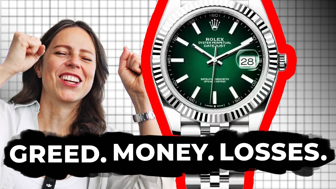 Rolex watch (model unspecified) illustrating the debate over Rolex watch flipping