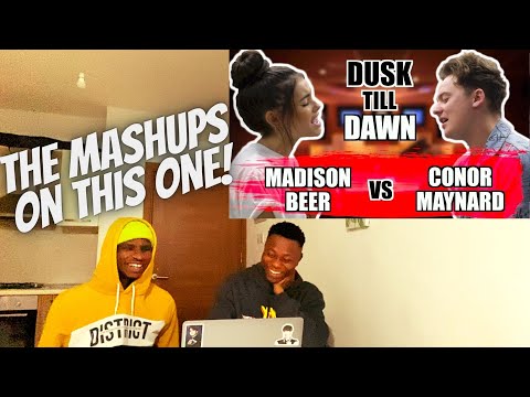 FIRST TIME REACTING TO CONOR MAYNARD | ZAYN - Dusk Till Dawn ft. Sia (SING OFF vs. Madison Beer)