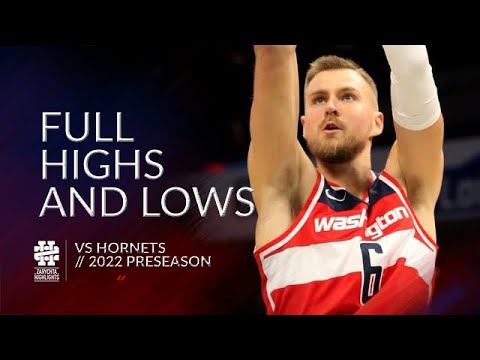 Kristaps Porzingis Full Highs and Lows vs Hornets 2022 Preseason