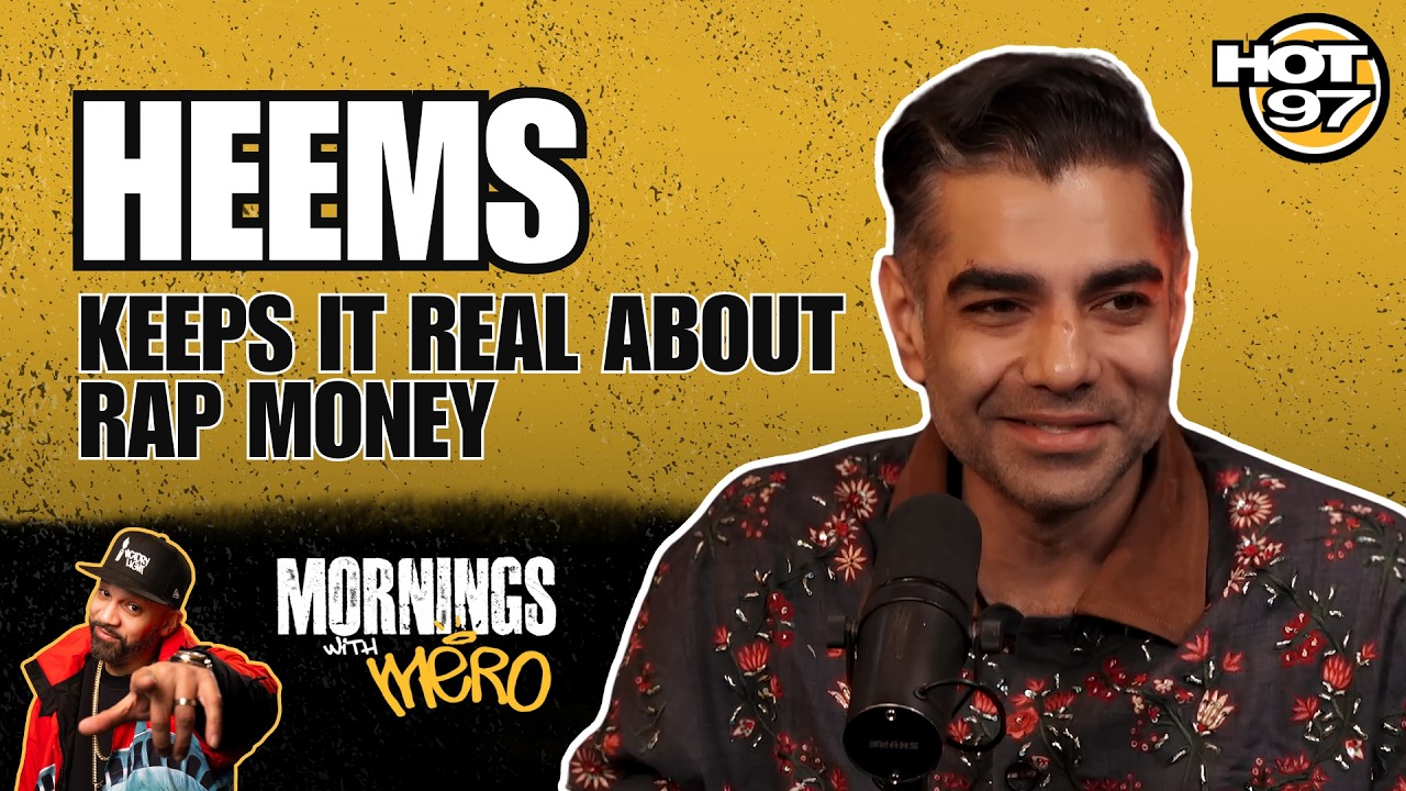 Heems Freestyles on HOT 97 & Keeps It Real About Rap Money