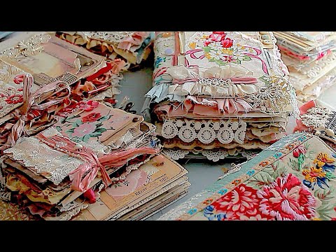 ALL ABOUT JUNK JOURNALS: Ideas, Inspiration & My Junk Journal Collection Through the Years!!