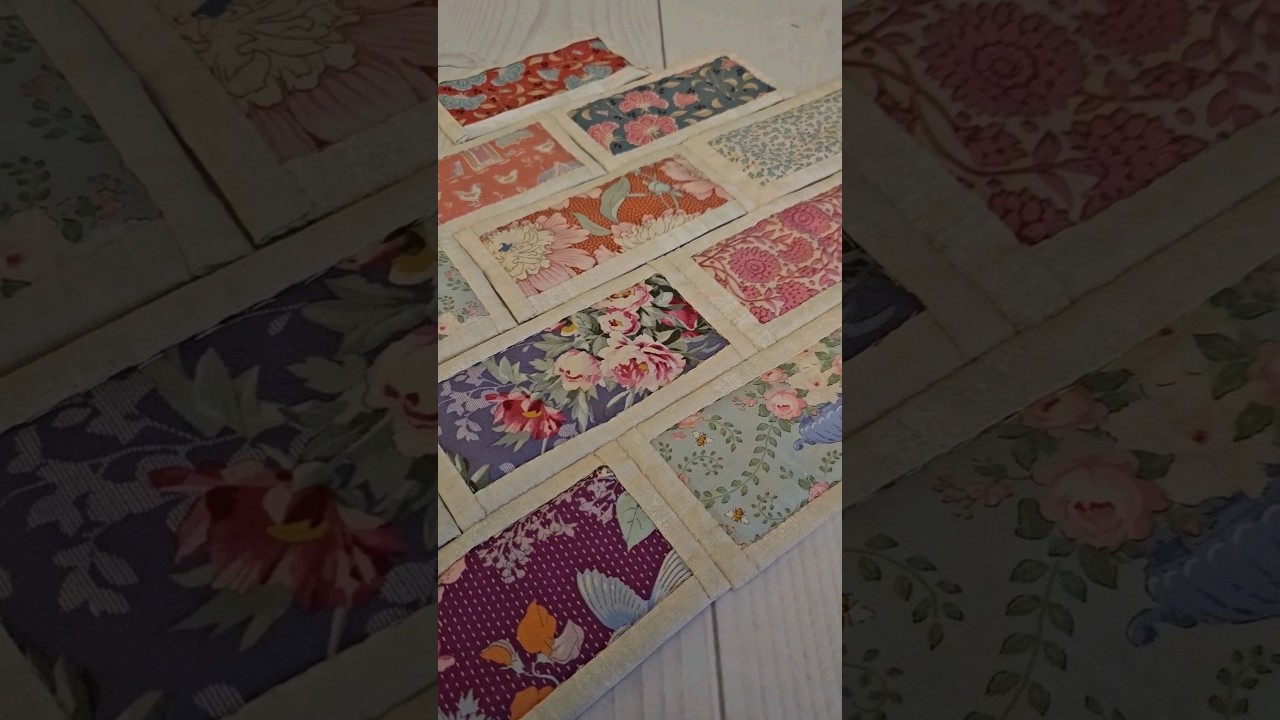 by far my favourite project! #slowstitching #handquilting #quiltasyougo #handstitch