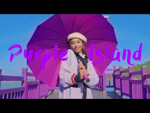 [4K] Have you ever seen an attractive place like this? : The purple island in Korea