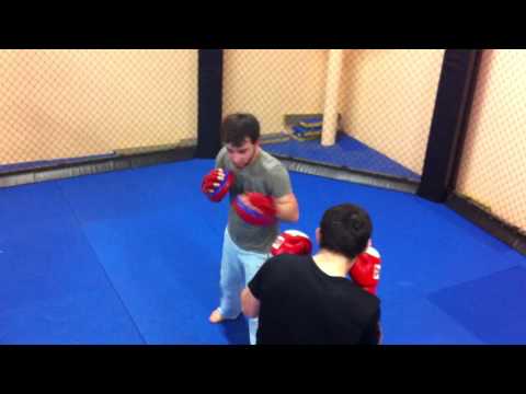 MMA Liege - Boxing Training with Movsar MUSAEV (Former Junior Champion of Russia)