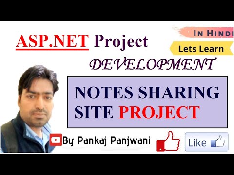 2 ASP NET Project Development Notes Sharing Site By Pankaj Panjwani