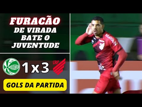 Juventude 1 x 3 Athletico-PR | Gols da Partida | Brasileirão Série A