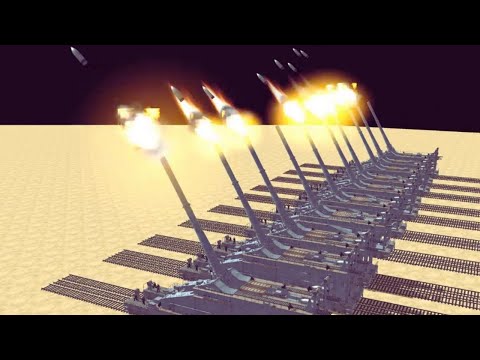 10 GUSTAV GUN 800MM vs SOVIET ARMY - Men Of War Assault Squad 2