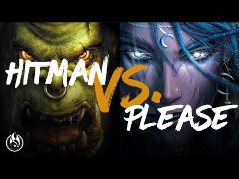 WC3 Fight Night: Hitman (Orc) vs Please (NE) w/Grubby & Kendric - Warcraft 3 Reforged Gameplay