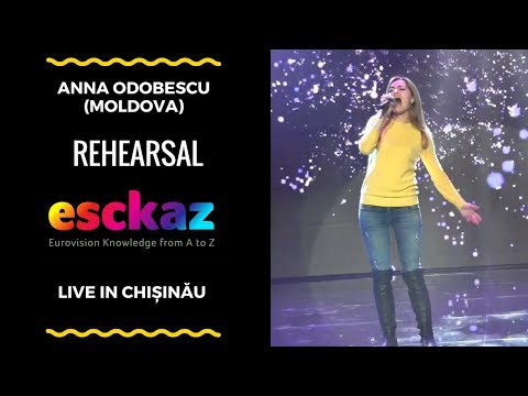 ESCKAZ in Chișinău: Anna Odobescu - Agony (rehearsal)