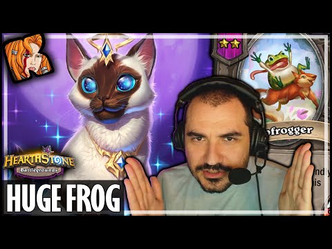 THIS LEAPFROG IS TOO HUGE! - Hearthstone Battlegrounds