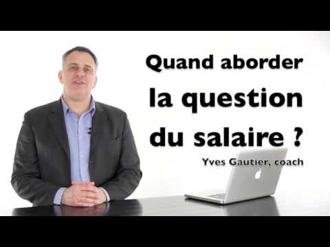 comment negocier salaire entretien